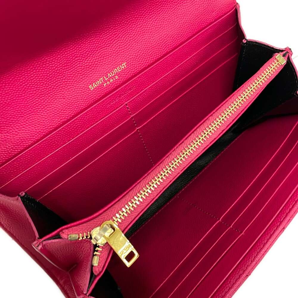 Saint Laurent PARIS Monogram large flap wallet Long Wallet 372264 - Picture 4 of 7